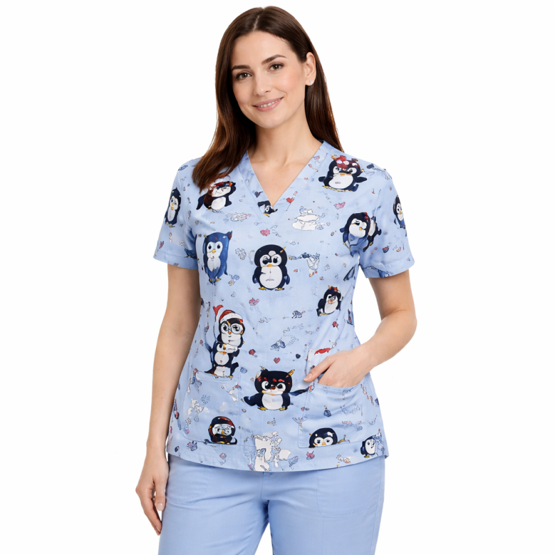 Bluza medyczna damska 100% bawełna | Producent DAMAR