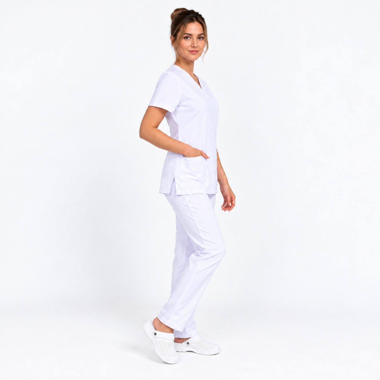 Bluza medyczna damska ELIZA DM001| Producent DAMAR - obrazek 2