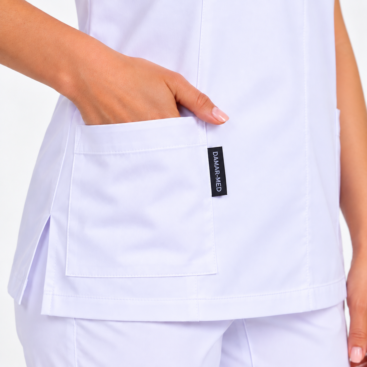 Bluza medyczna damska ELIZA DM001| Producent DAMAR - obrazek 4